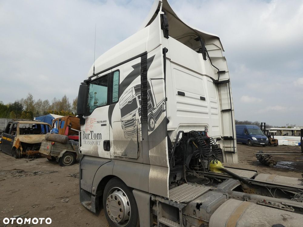 OWIEWKA OWIEWKI SPOILER TYŁ KOMPLET MAN TGA TGX 18.440 - 1