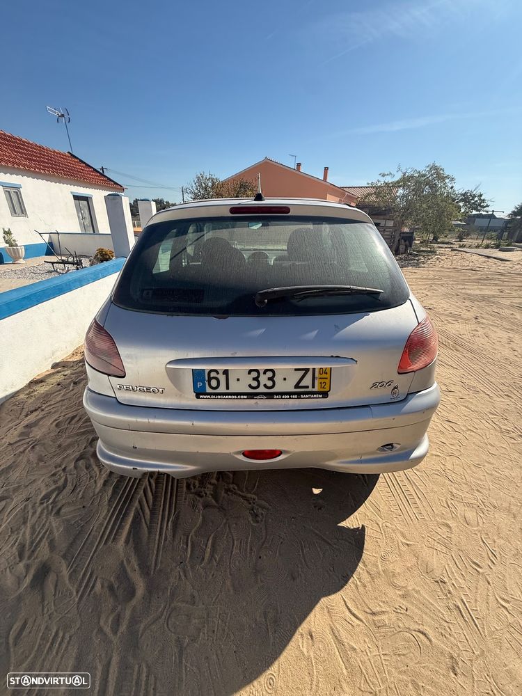 Peugeot 206 1.1 Black & Silver - 4