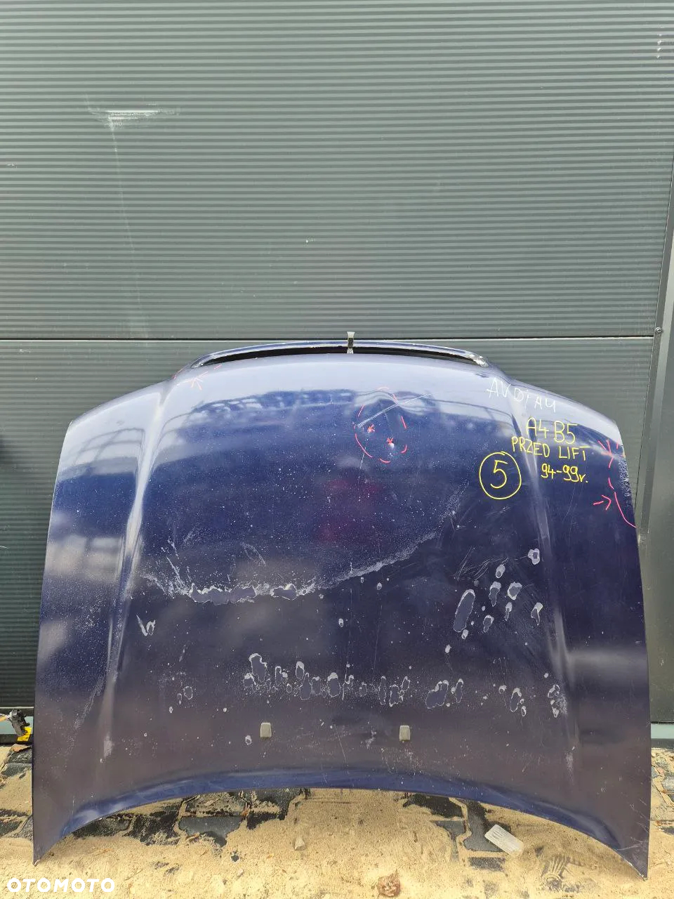 KLAPA / MASKA / DRZWI AUDI A4 B5 PRZED LIFT - 23