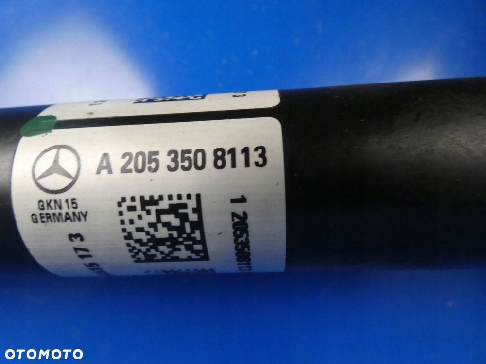 MERCEDES C KLASA W205 PÓŁOŚ LEWY TYŁ TYLNA LEWA - 2