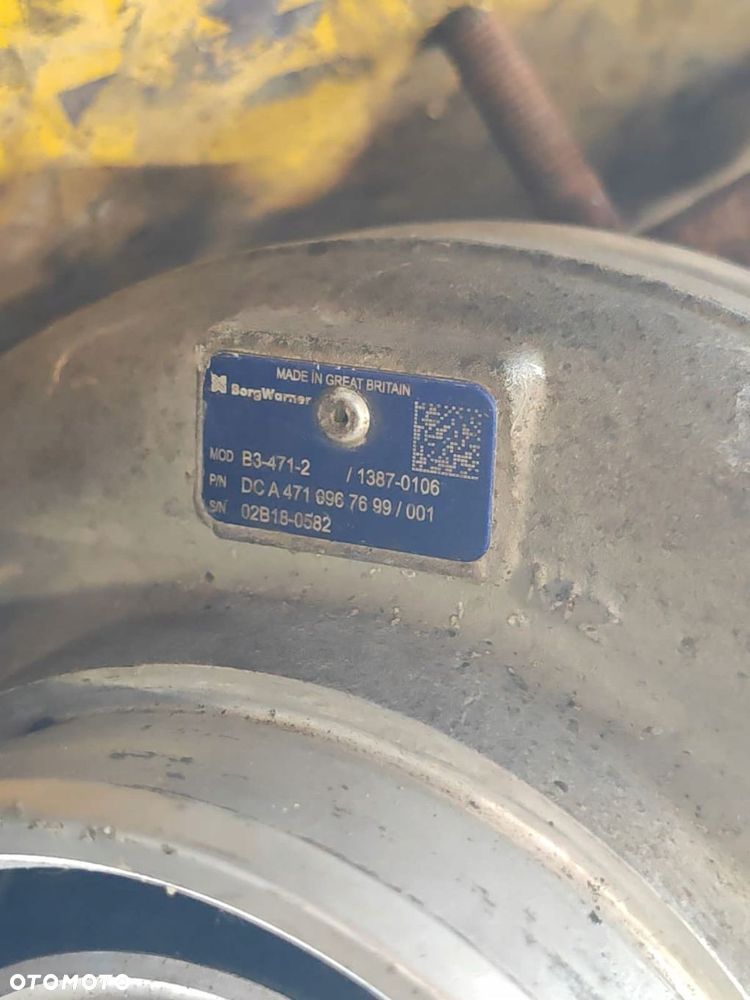 TURBINA TURBOSPRĘŻARKA BORGWARNER MERCEDES ACTROS B3-471-2 - 5