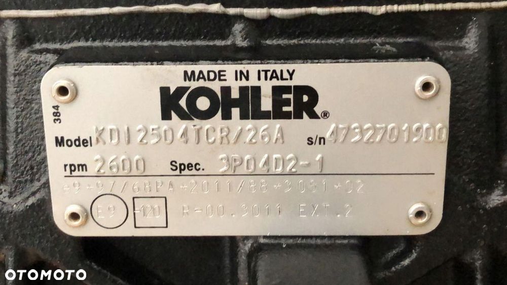 SILNIK KOHLER KDI2504TCR /26A 37-56KW JCB JAK NOWY - 6