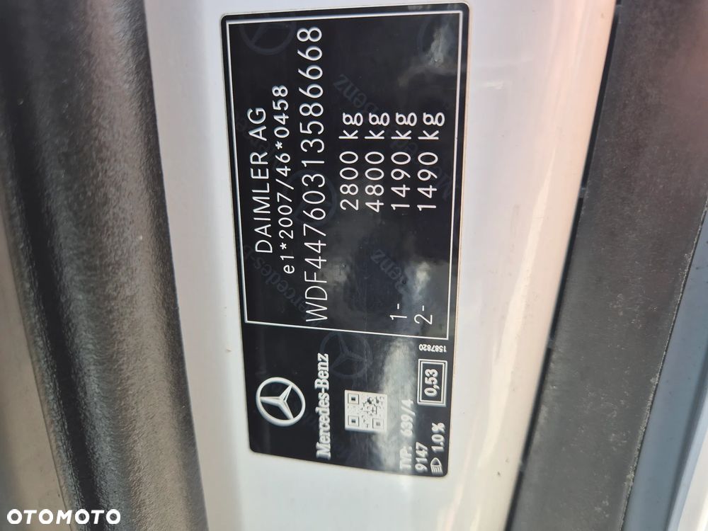Mercedes-Benz Vito LONG 2,2CDI 2019r 130Tys km RWD 100%Bezwypadkowy Super stan Gwarancja przebiegu - 39
