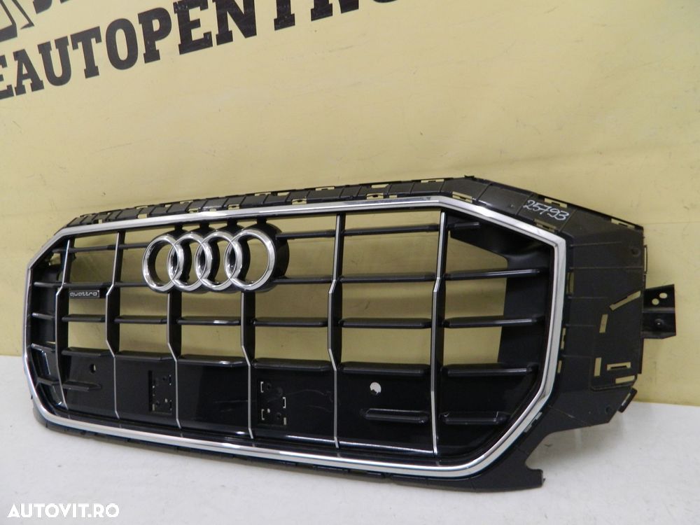 Grila radiator Audi Q8 S-Line facelift,  2019, 2020, 2021, 2022, 2023, cod origine 4M8853651. - 3