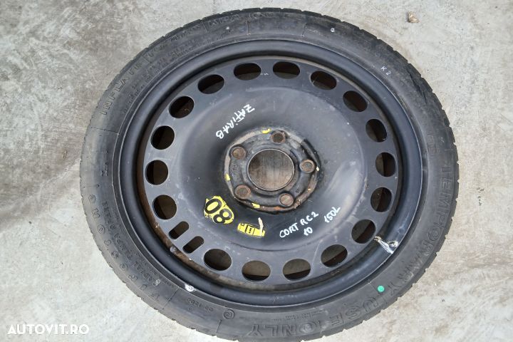 Roata de rezerva slim R16 2160132 4.00BTX16H2 ET41 115/70 R16 2160132 - 1