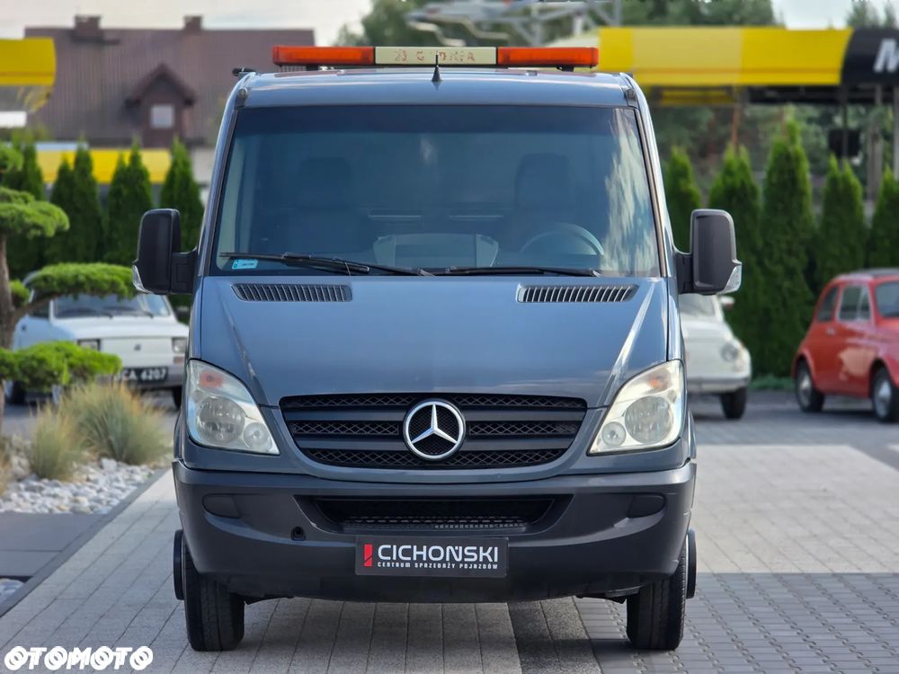 Mercedes-Benz Mercedes-Benz SPRINTER 515 CDi Autolaweta Holownik Pomoc Drogowa Na Bliźniaku Długi Najazd Auto Serwisowane z Polskiego Salonu Wyjątkowo ładny i Zadbany Samochód - 2