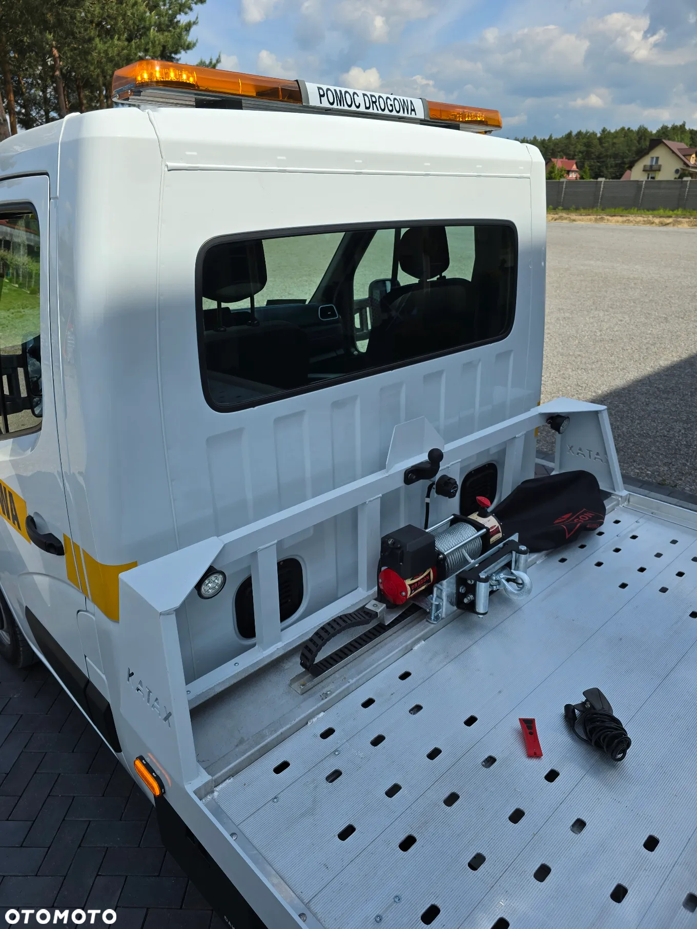 Renault MASTER 2,3 165 KM LAWETA POMOC DROGOWA LEDY TEMPOMAT - 40