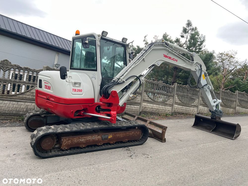 Takeuchi TB260 | Koparka Gąsienicowa | TAKEUCHI TB 260 | 6 Ton | Klimatyzacja | Sprowadzona | Stan Bardzo Dobry | - 15