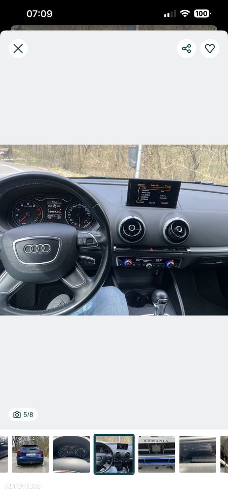 Audi A3 1.4 TFSI Cylinder on demand ultra S tronic S line Sportpaket - 5