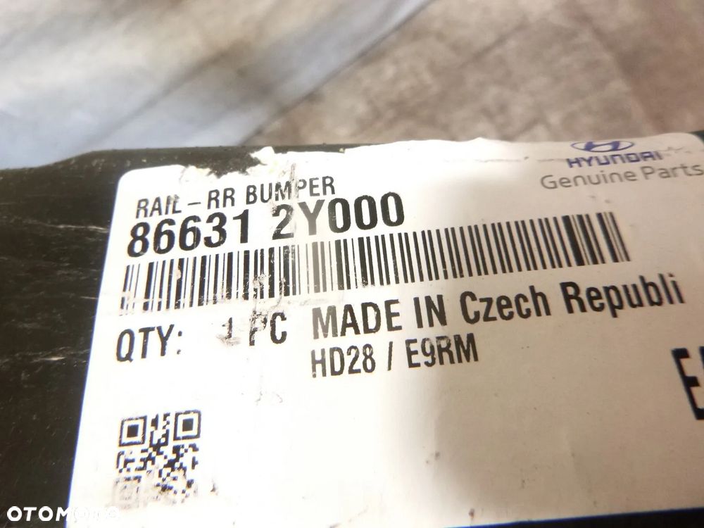 hyundai ix35 belka zderzaka tył nowa oryginał tylna - 2
