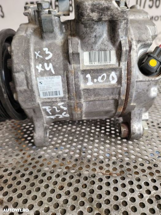 Compresor Clima Ac Bmw X3 F25 X4 F26 X3 E83 Etc 2.0 D Motor N47 Cod - 7