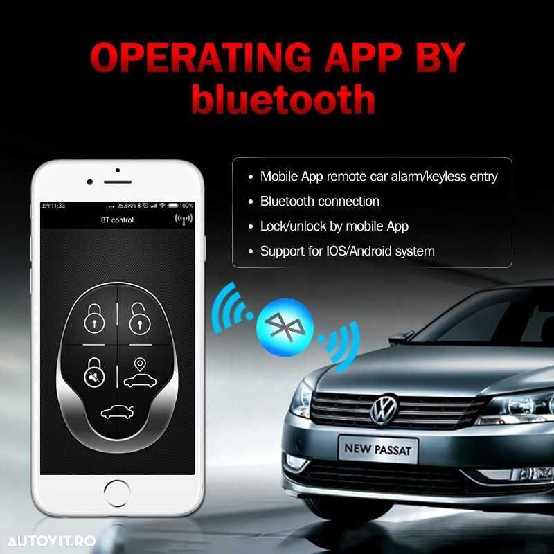 Modul inchidere centralizata BT cu 2 telecomenzi control din telefon - 2
