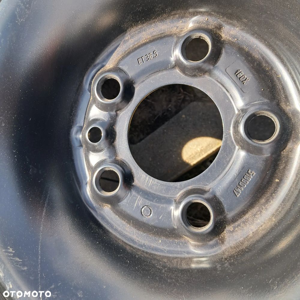 Felgi stalowe 4szt nowe oryginalne Fiat Tipo Doblo 500L Combo D 6jx16 et36,5  5x98 - 3