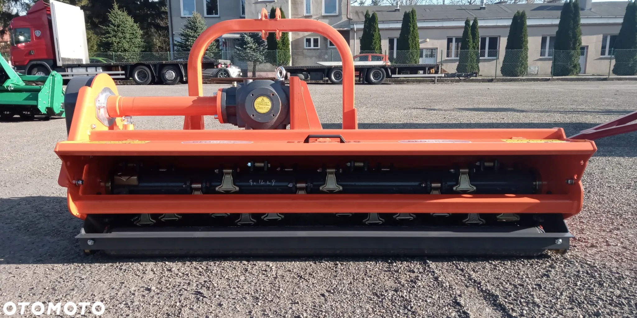 Mulczer kosiarka bijakowa EFGC 165, 175 Klapa uchylna Geograss Rozdrabniacz - 6