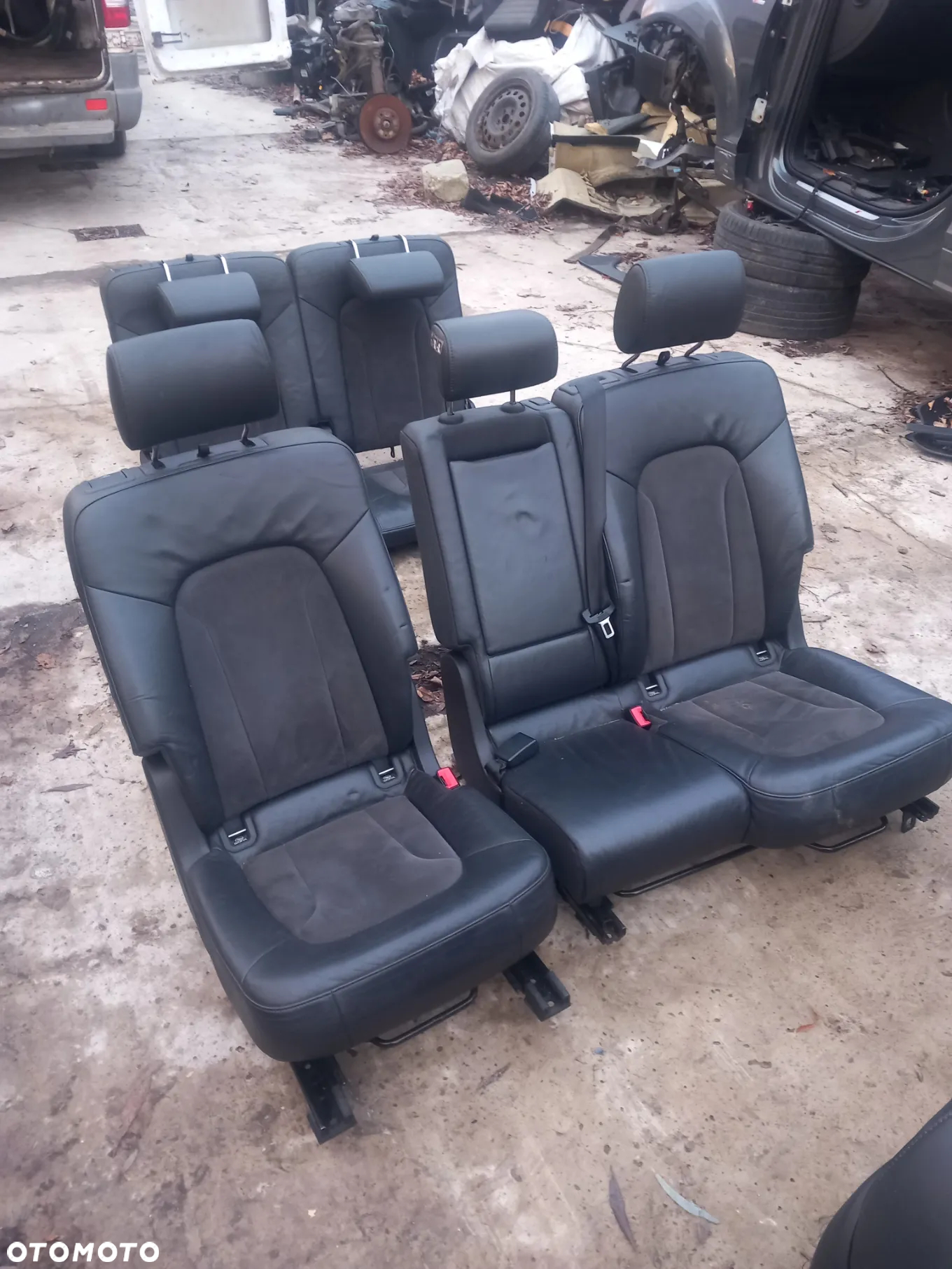 Fotele kanapy audi Q7 4LO - 4