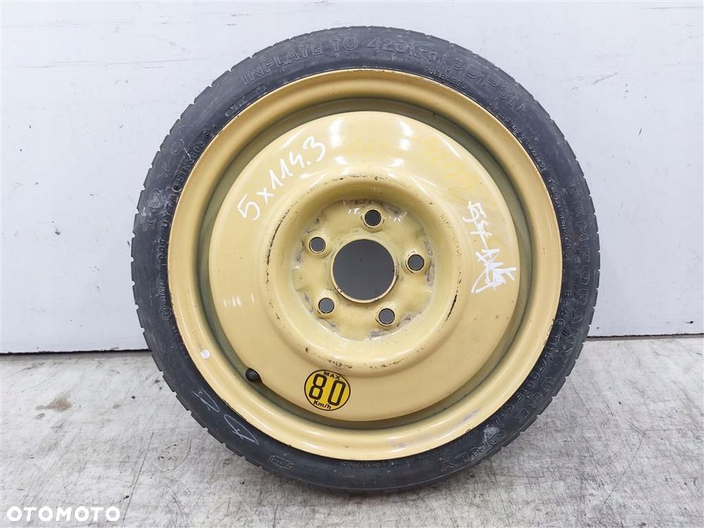 Koło dojazdowe Mazda 3 I 2003-2009 5 X114,3 115/70 R15 - 1