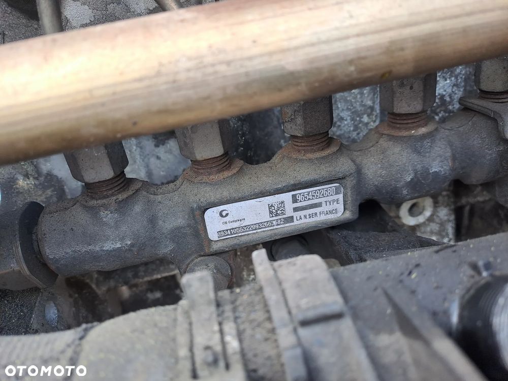 Citroen Berlingo II Jumpy Expert Scudo 1.6 HDi 75 16V silnik kompletny kod 9HT 9H03 - 17