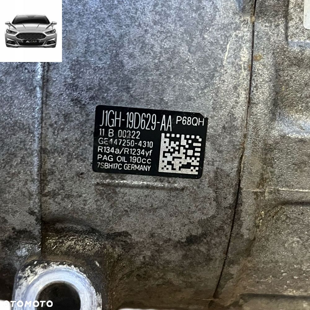 SPRĘŻARKA KLIMATYZACJI 2.0 ECOBLUE FORD MONDEO MK5 J1GH-19D629-AA - 2