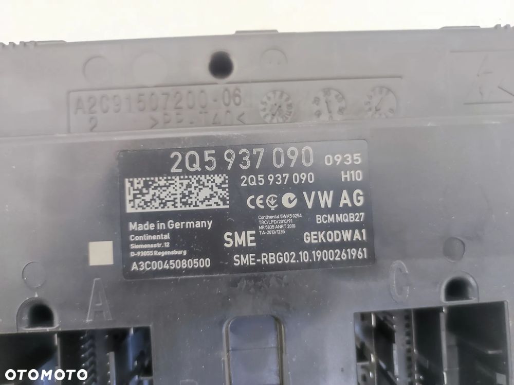 MODUŁ STEROWNIK KOMFORTU VW TRANSPORTER T6 LIFT - 4