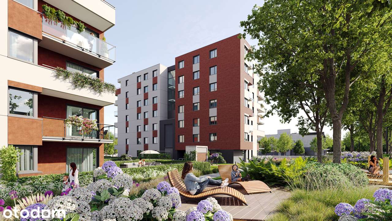 3-pokojowe mieszkanie 58m2 + balkon