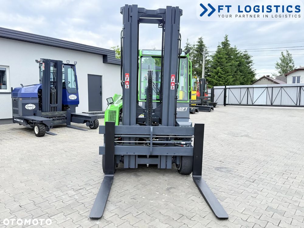 Combilift WÓZEK CZTEROKIERUNKOWY - WIELOKIERUNKOWY | COMBILIFT CB4000 | GAS | TRIPLEX 6450 MM | POZYCJONER WIDEŁ | PRZESU WIDEŁ | WOLNY SKOK | KABINA OTWARTA - 3