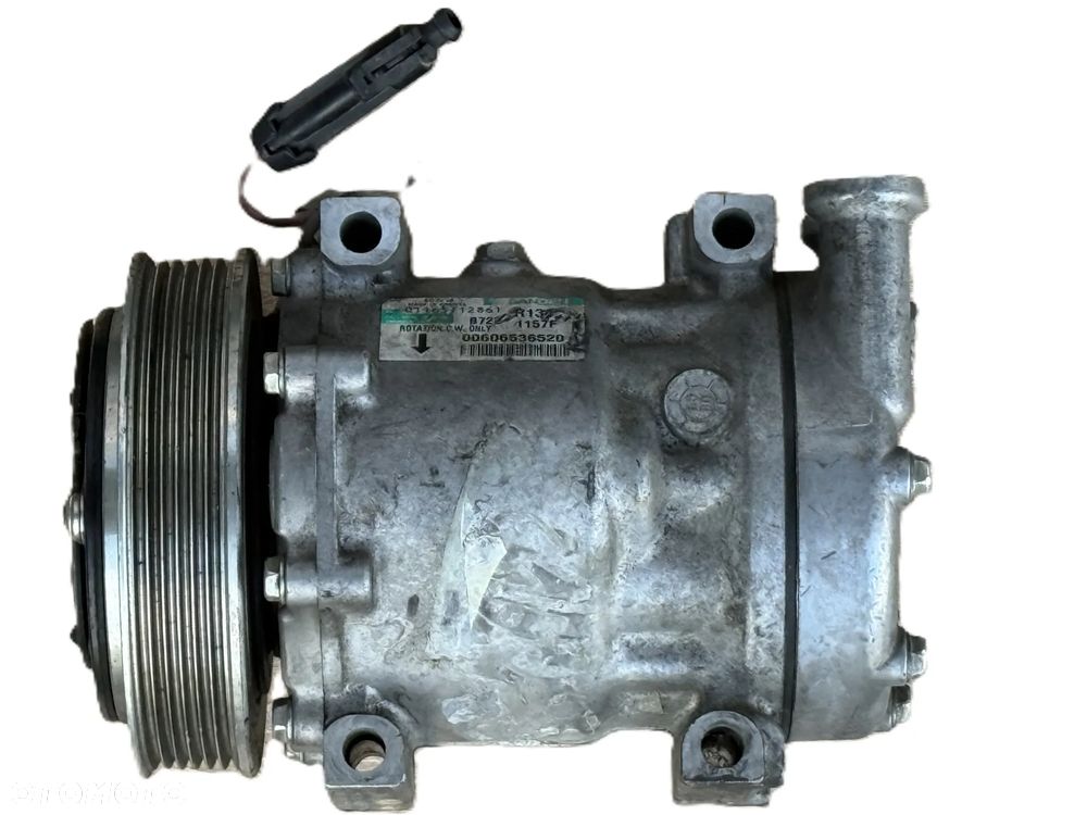 00606536520 ORYGINALNY kompresor klimatyzacji ALFA ROMEO 145 146 147 156 166 GT GTV Spider / 415 - 4