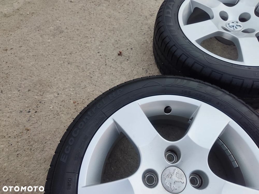 4x108 Felgi Aluminiowe Alufelgi Oryginalne 16 Koła Letnie Lato CITROEN BERLINGO C2 C3 C4 PEUGEOT PARTNER 1007 207 307 SW 208 6,5mm Legnica ALU-RAD 195/55 - 16