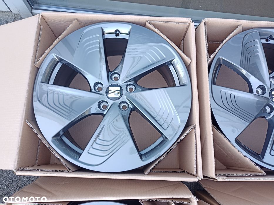OEM 18" SEAT CUPRA Leon Tolledo Ateca Tarrac VW Golf Touran Skoda NOWE - 5