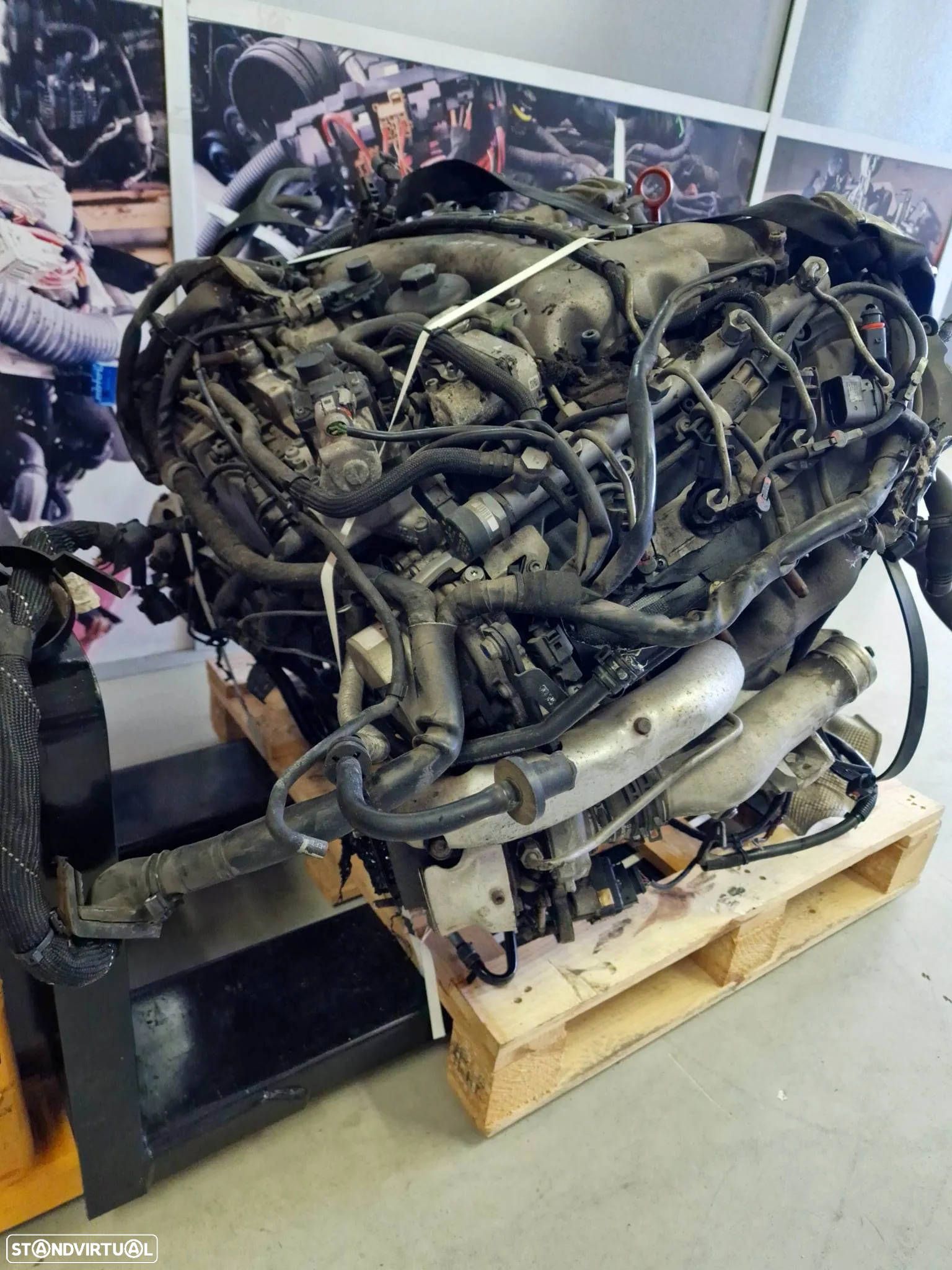 Motor Audi Q7 4.2 TDI 2010 de 326cv, ref BTR - 6