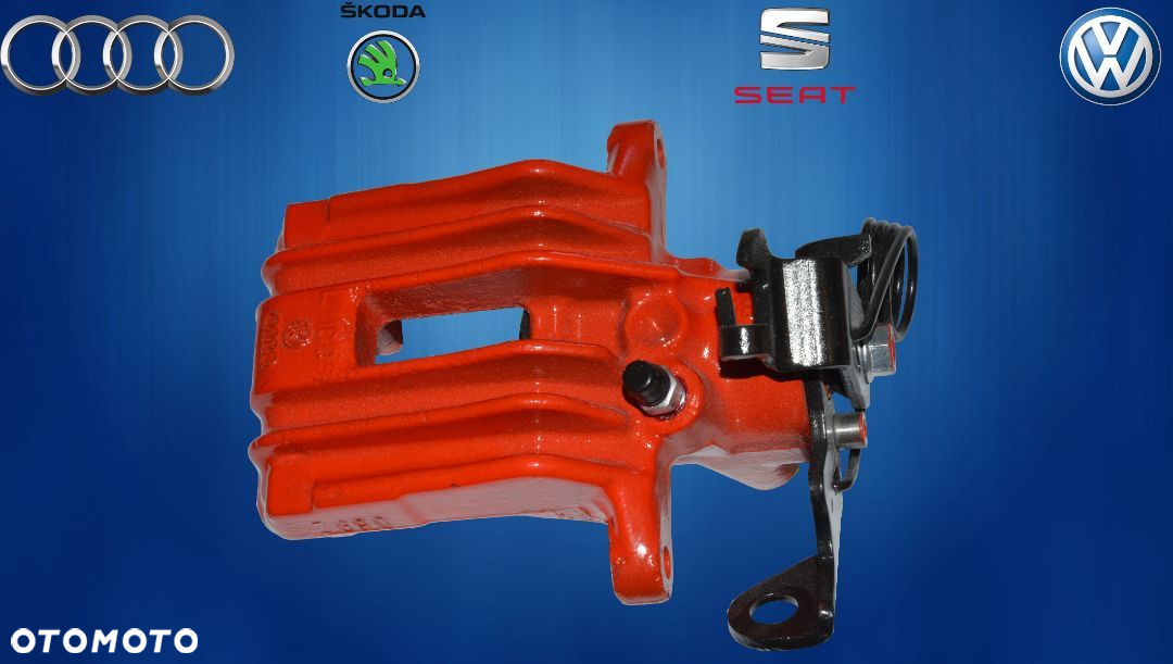 Zacisk hamulcowy Tył Tylny Audi A4 B5 A6 C5 Skoda Superb I VW Passat B5, B5 FL po regeneracji 1 rok Gwarancji - 4