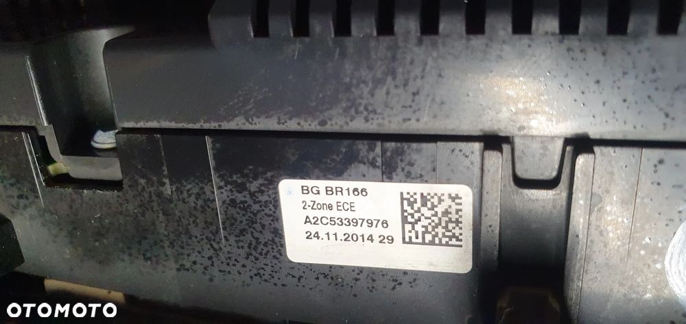 Panel nawiewu klimatyzacji klimatronic Mercedes GL X166 W166 A1669006209 - 11