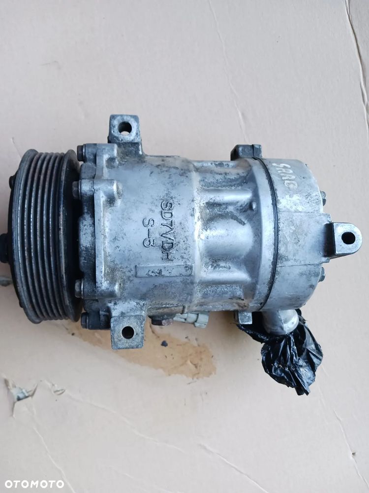 SPRĘŻARKA KOMPRESOR KLIMATYZACJI P12770420 SANDEN SD7V16 Saab 93 9-3 GM 1,9TTID 150KM - 1