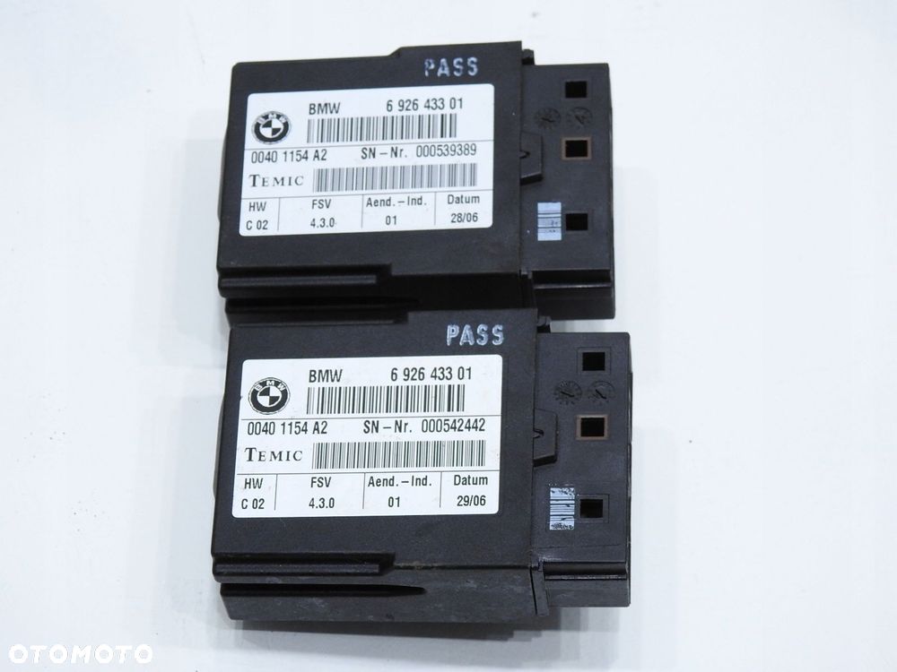 MODUŁ STEROWNIK FOTELA BMW E90 E91 6926433 - 3