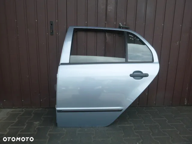 DRZWI LEWY TYŁ LEWE TYLNE SKODA FABIA I HB KOMPLETNE KOLOR 9151 - 11