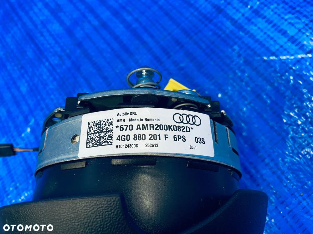 PODUSZKA POWIETRZNA AIRBAG KIEROWCY KIEROWNICY AUDI A6 A7 C7 S-LINE 2011- ; 4G0880201F ORYGINAŁ - 9