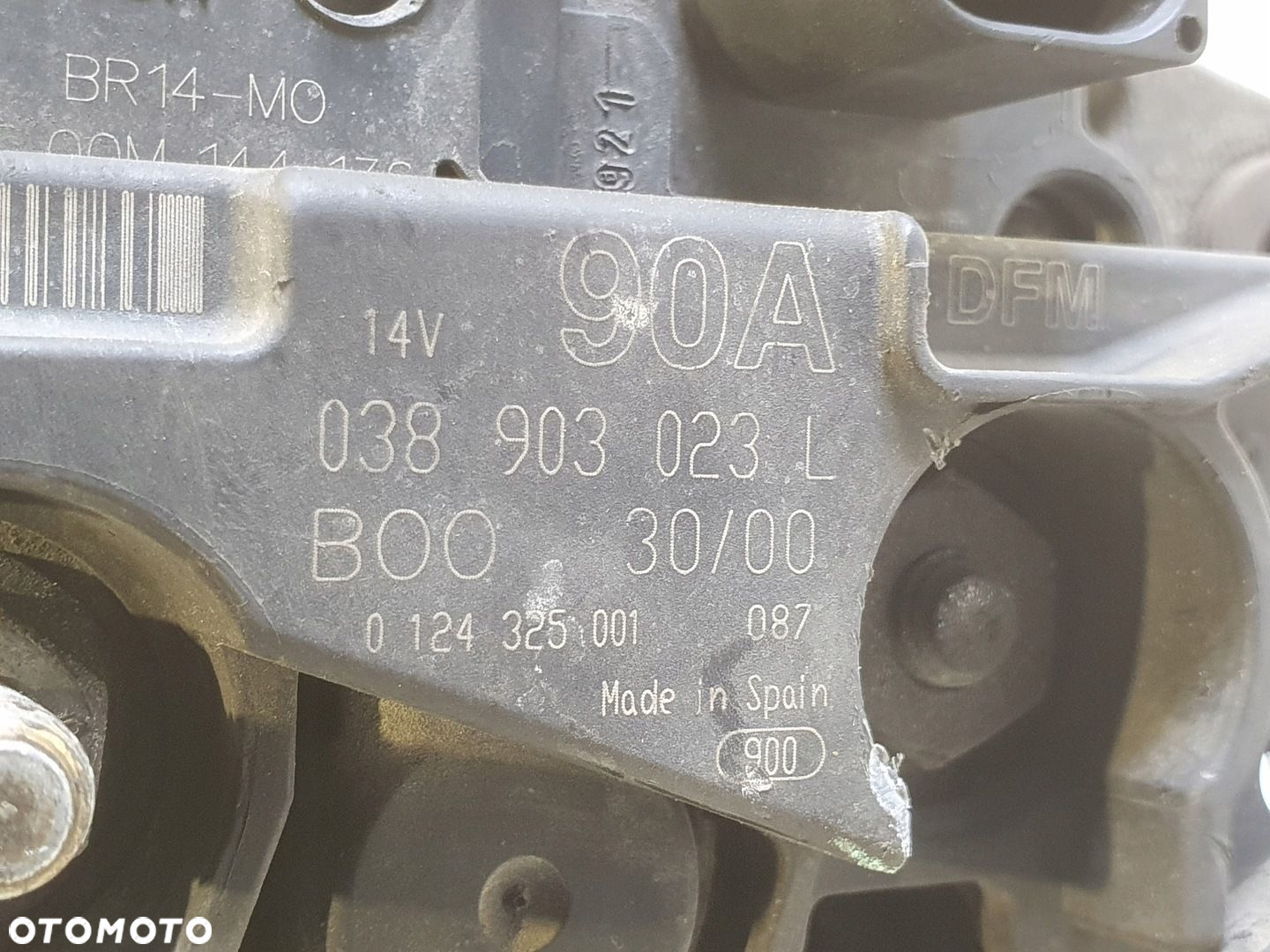 Audi A3 8L Golf IV 1.9 TDI ALTERNATOR 0123515021 038903023L 90A - 2