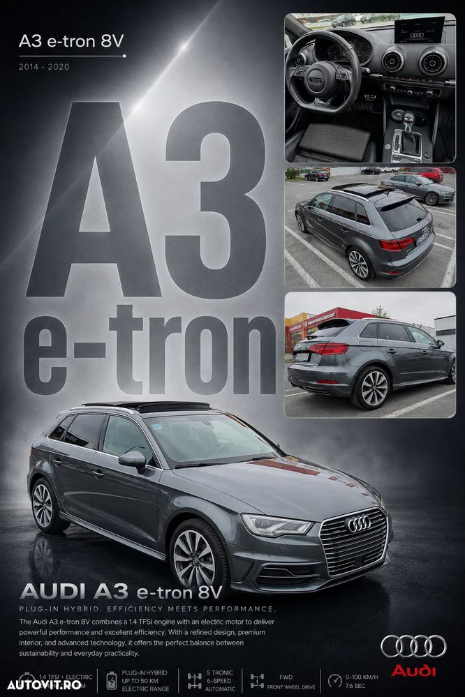 Audi A3 Sportback 40 TFSIe S tronic - 24