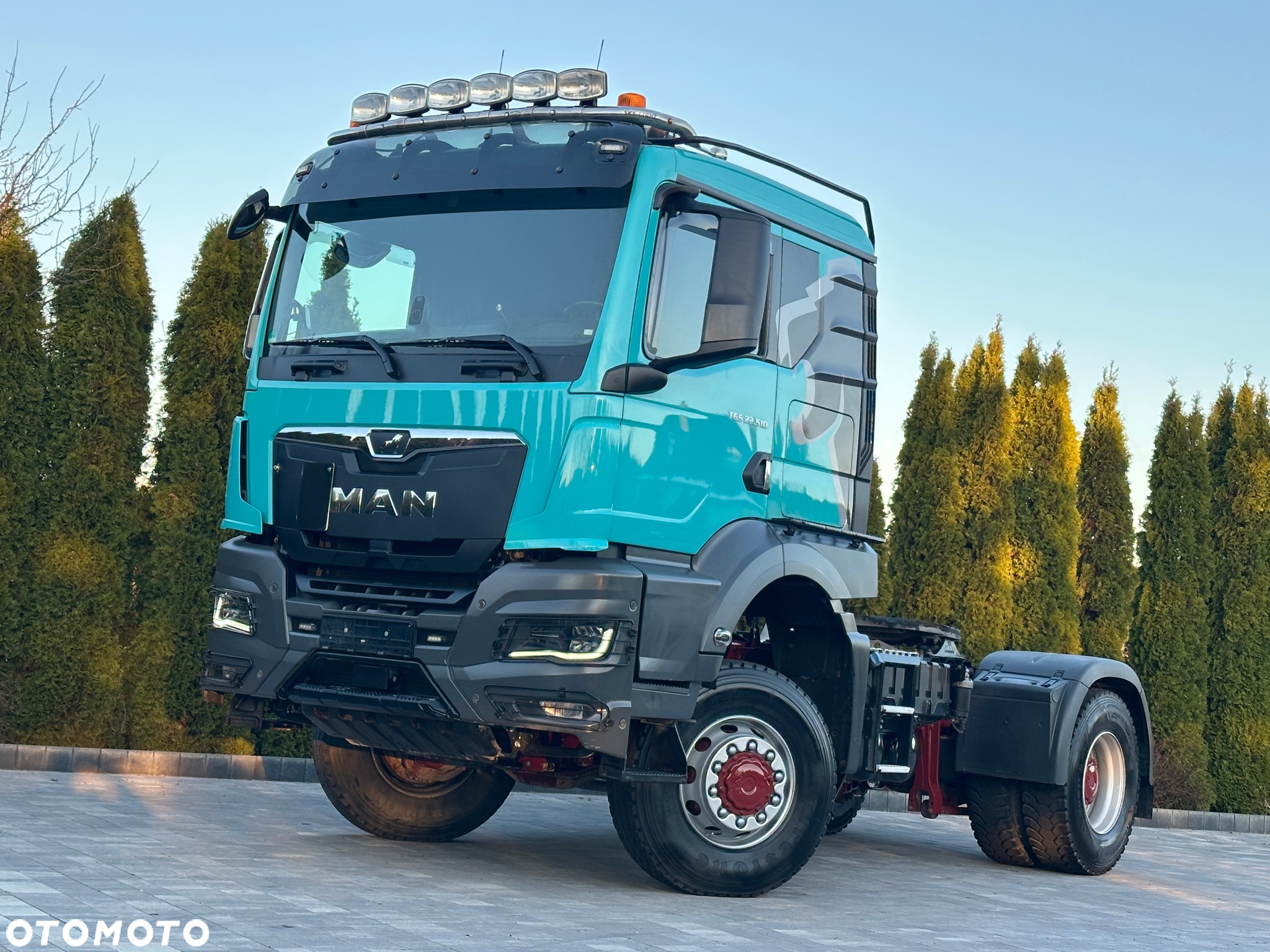 MAN / TGS / 18.510 / 4x4 / STAŁY NAPĘD + REDUKTOR  / ALLROAD / - 10