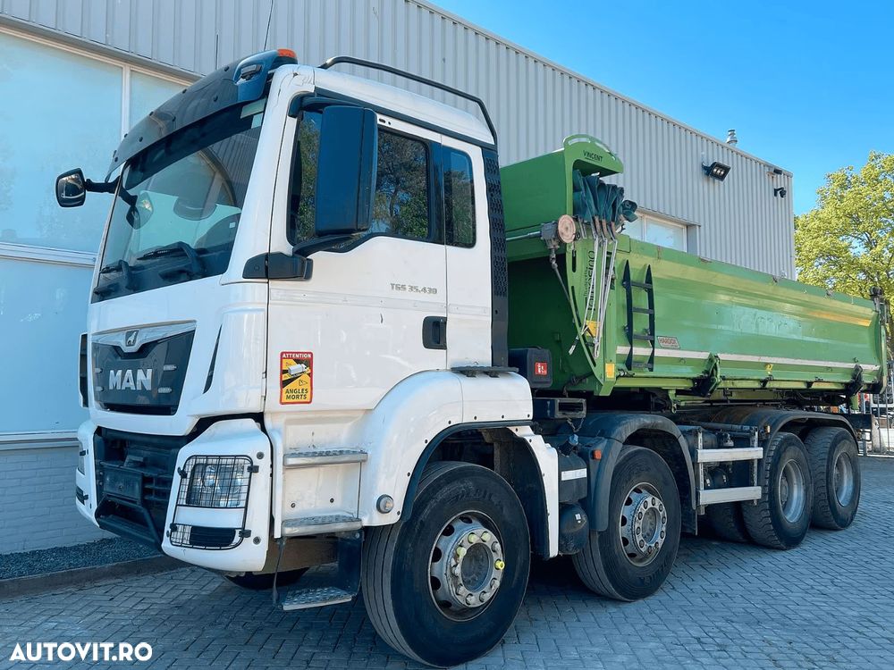 MAN TGS 35.430 8x4 Tribena Basculabila , TOP !!! - 2