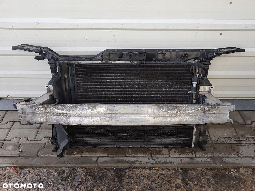 AUDI A4 B8 LIFT 11-15r 2.0 TDI PAS PRZEDNI CHŁODNICE WENTYLATORY MANUAL - 1