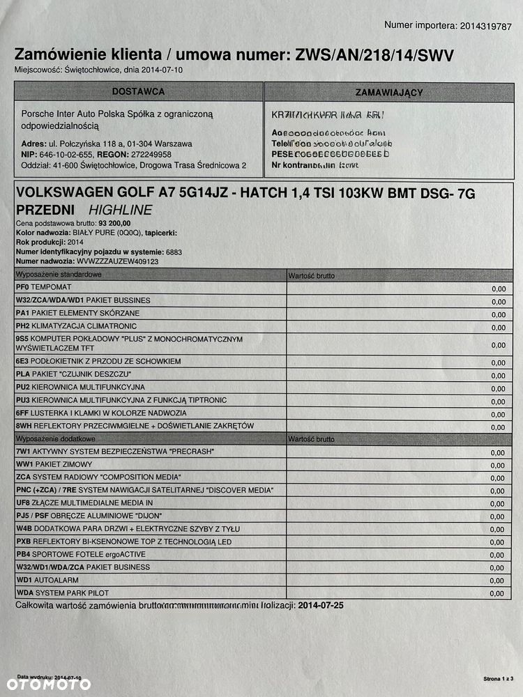 Volkswagen Golf VII 1.4 TSI BMT Highline DSG - 31