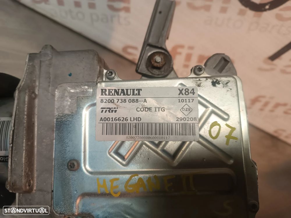 COLUNA DE DIRECÇÃO / DIREÇÃO ELETRICA RENAULT MEGANE II 03-08 8200738088-A A0016626 - 3