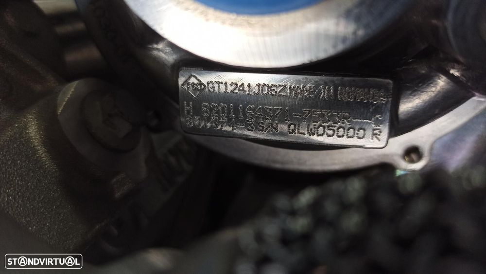 MOTOR COMPLETO RENAULT CAPTUR 2014 -K9K608 - 12