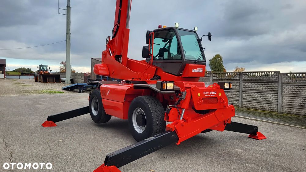 Manitou MTR 2150/ Ładowarka teleskopowa obrotowa  / Podnośnik koszowy sterowany z pilota/ - 25