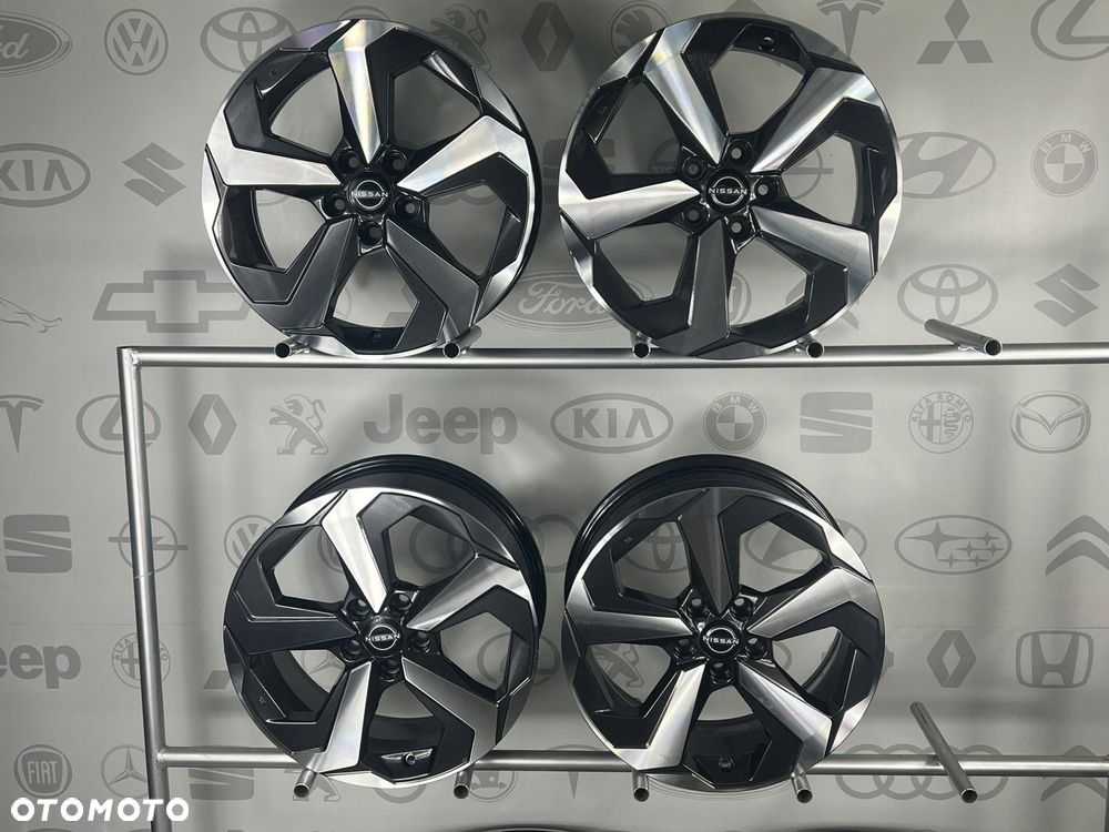 FELGI ALU NISSAN QASHQAI X TRAIL 18 5X114,3 ET45 NOWY MODEL ORYGINALNE - 3