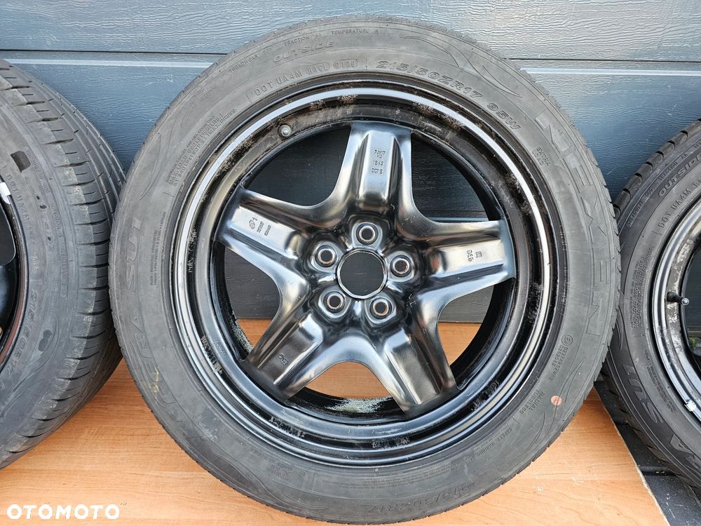 FELGI STALOWE STRUKTURALNE OPONY LETNIE OPEL OPEL ASTRA J K MOKKA 5X105 17 CALI 215/50/17 ET42 - 5