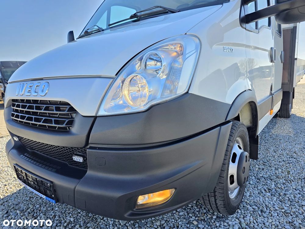 Iveco 35C17 3,0 HPI 170 KONNA DOKA BRYGADÓWKA 7 OSOBOWA 3,2M SKRZYNIA KLIMA 147T/KM PRZEBIEGU GWARANCJA BLIŻNIAKI DO 3,5T WEBASTO - 9