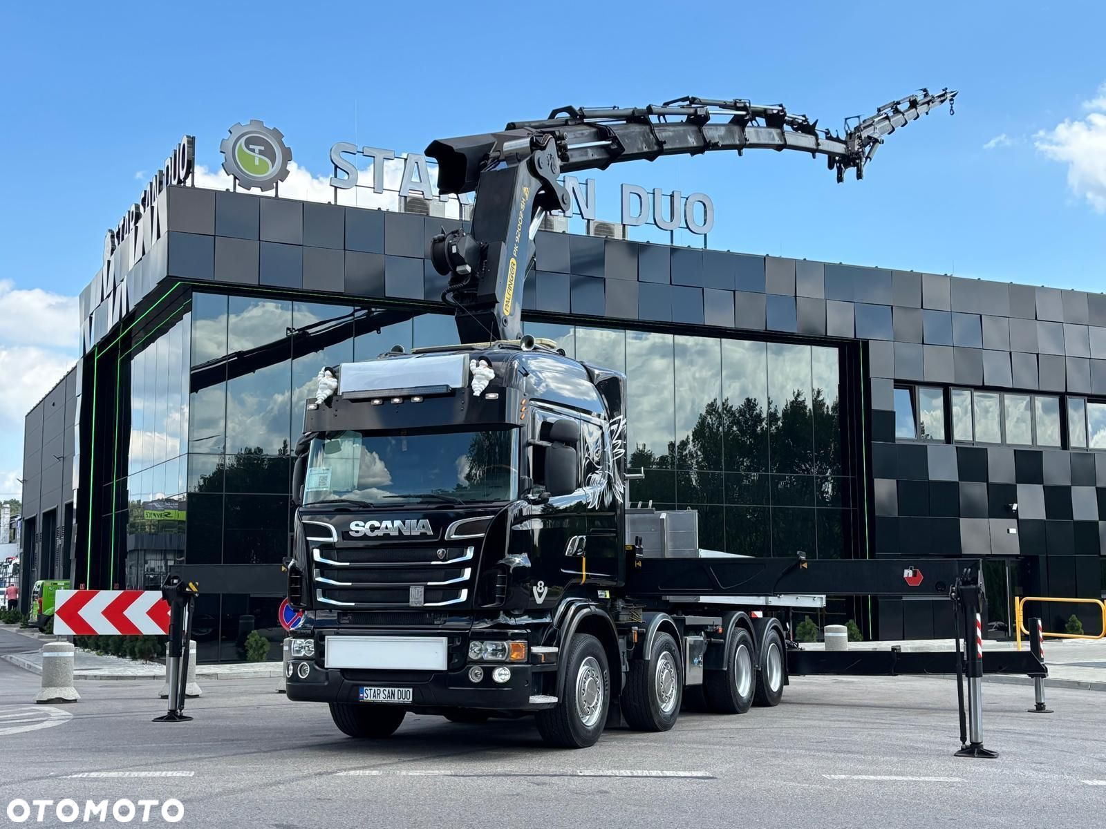 Scania R560 8x2 PALFINGER PK 92002 SH Fly Jib Wciągarka - 4