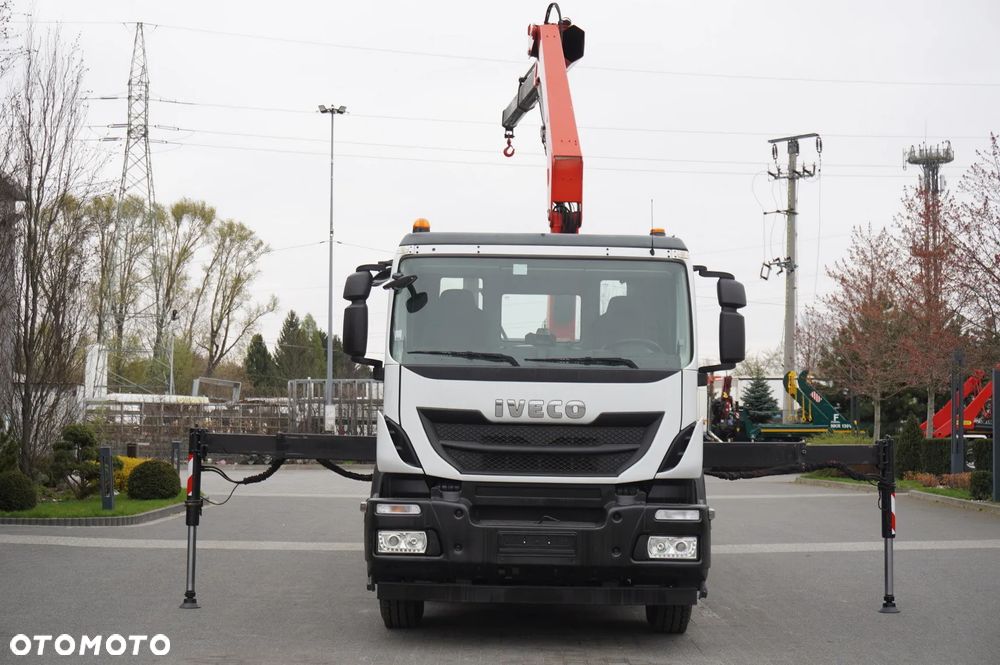 Iveco Stralis 19.310 E6 4x2 / Fassi F155A.0.22 / 690 MTH! / pilot / NOWA 3-stronna wywrotka - 14