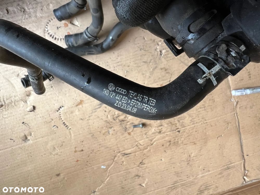 Wąż węże przewód przewody wody płynu VW Passat B6 1K0121156DG - 6